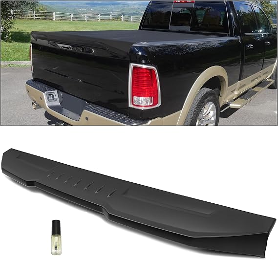 HECASA Air Design Tailgate Spoiler Compatible with 2009-2021 Ram Classic