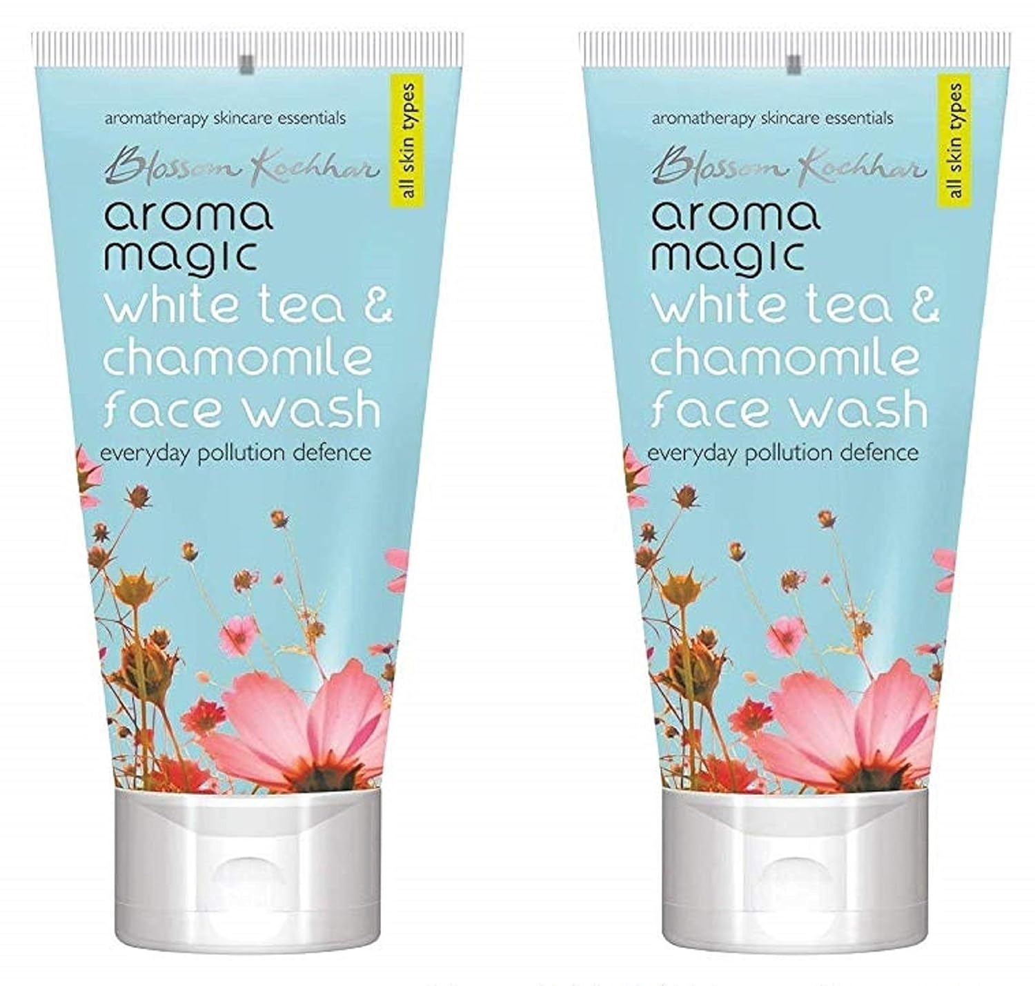 Aroma Magic White Tea And Chamomile Face Wash Pack Of 2 100Ml