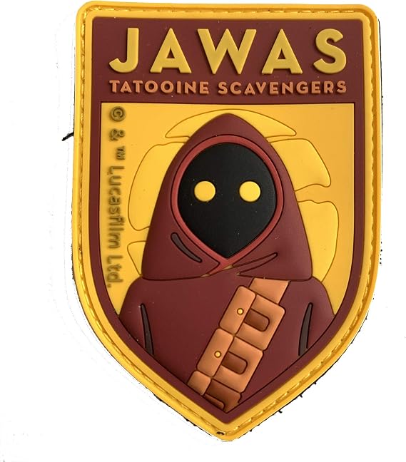 Star Wars Jawas Tatooine Scavenger Pennant Rubber Patch
