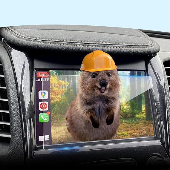 LFOTPP 2020 Chvey Impala Screen Protector Car Navigation Screen Protector for 2014-2020 Chvey Impala 8 Inch MyLink,Tempered Glass 9H Car Infotainment Stereo Display Center Touchscreen Protective Film