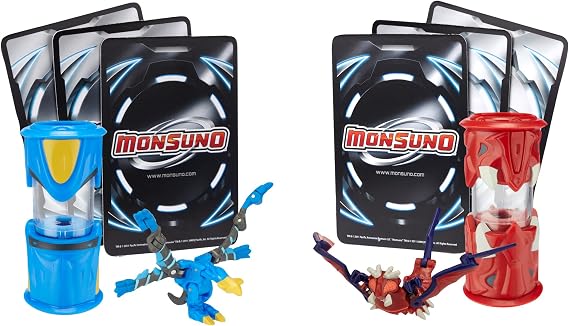 Jakks Pacific Monsuno Core Combat Wave 2 Airswitch and Shadowhornet (Twin Pack)