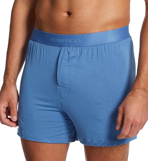 ExOfficio Men's Everyday Boxer (as1, alpha, m, regular, regular, Riviera)