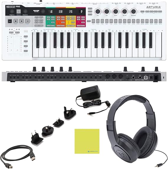 Arturia KeyStep Pro 37-Key Keyboard Controller & Sequencer Bundle