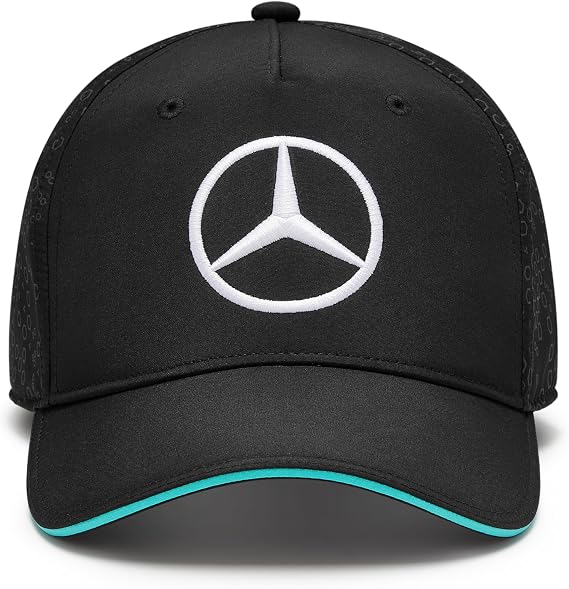 Mercedes AMG Petronas F1 2024 Team Cap - Black - One Size Fits Most