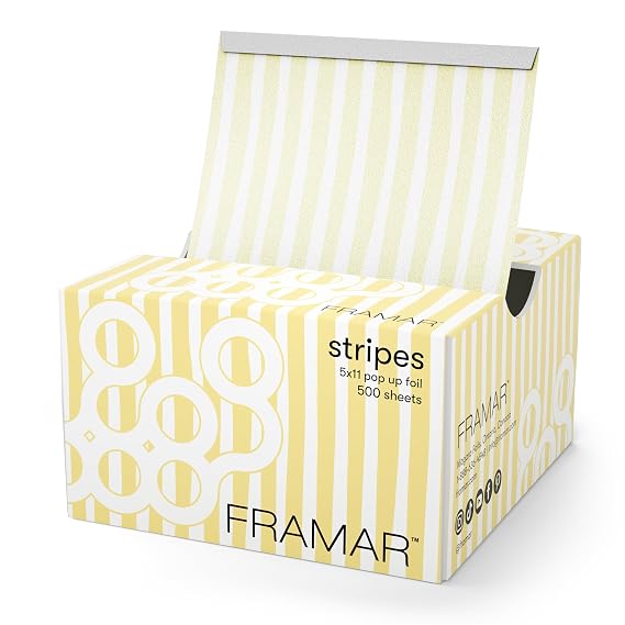 FRAMAR Butter Stripes Hair Foil, Hair Foils For Highlighting 500