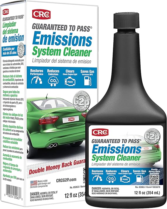 CRC  to Pass Emissions Test Formula, 12 Fluid Ounce