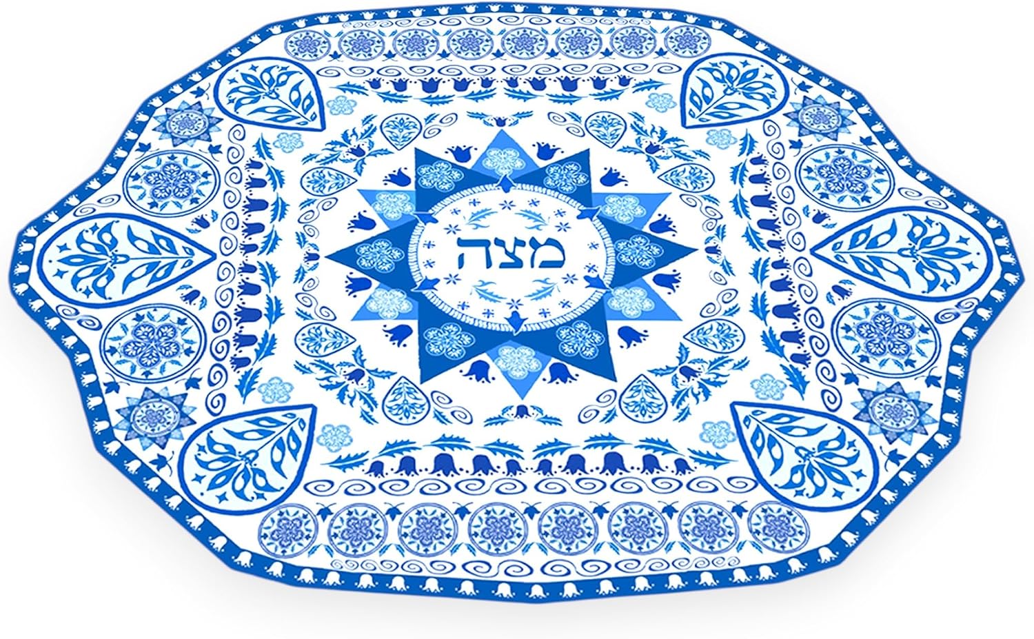 過越祭 Matzo Plate 装飾ルネッサンス時代のテーマアートデザイン Jessica Sporn