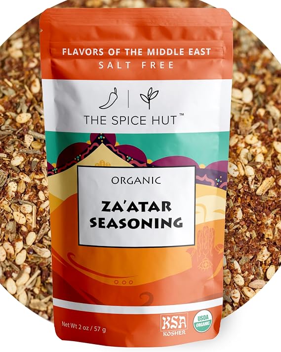 Zaatar Seasoning Zaatar Middle Eastern Spice Blend, The Spice Hut, 2 oz
