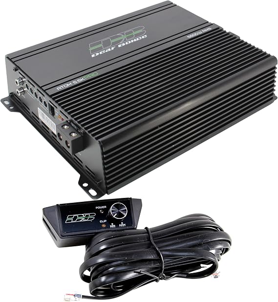 Deaf Bonce Apocalypse 5500W 1 ohm Class D Monoblock Amplifier Atom 5.5K PRO