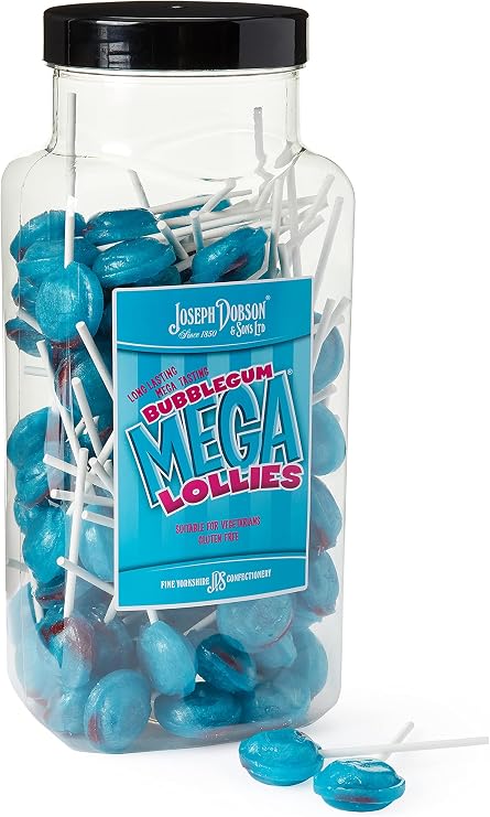 Joseph Dobson & Sons Bubblegum Mega Lollies 1.99 kg