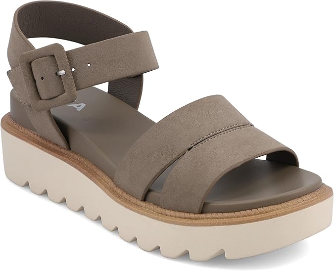 MIA Women's Jovie Platform Lug Sole Sandals