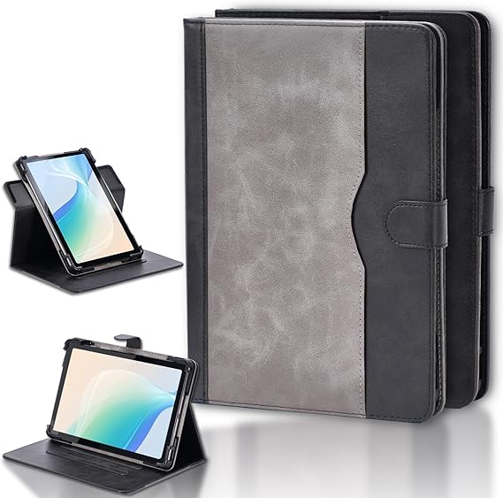 Case for Huawei MatePad SE 11 2024 11-inch Tablet Case 360 Degree Rotation Multi-Viewing Angels PU Leather Stand Folio Cover Black