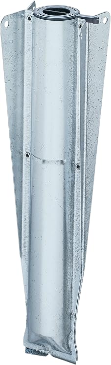 Strata Universal Metal Ground Spike with 4 Inserts and Protective Cap Heavy-Duty Rotary Dryers Anchor Fits Beach Umbrella and Garden Poles Durable in Ground Base