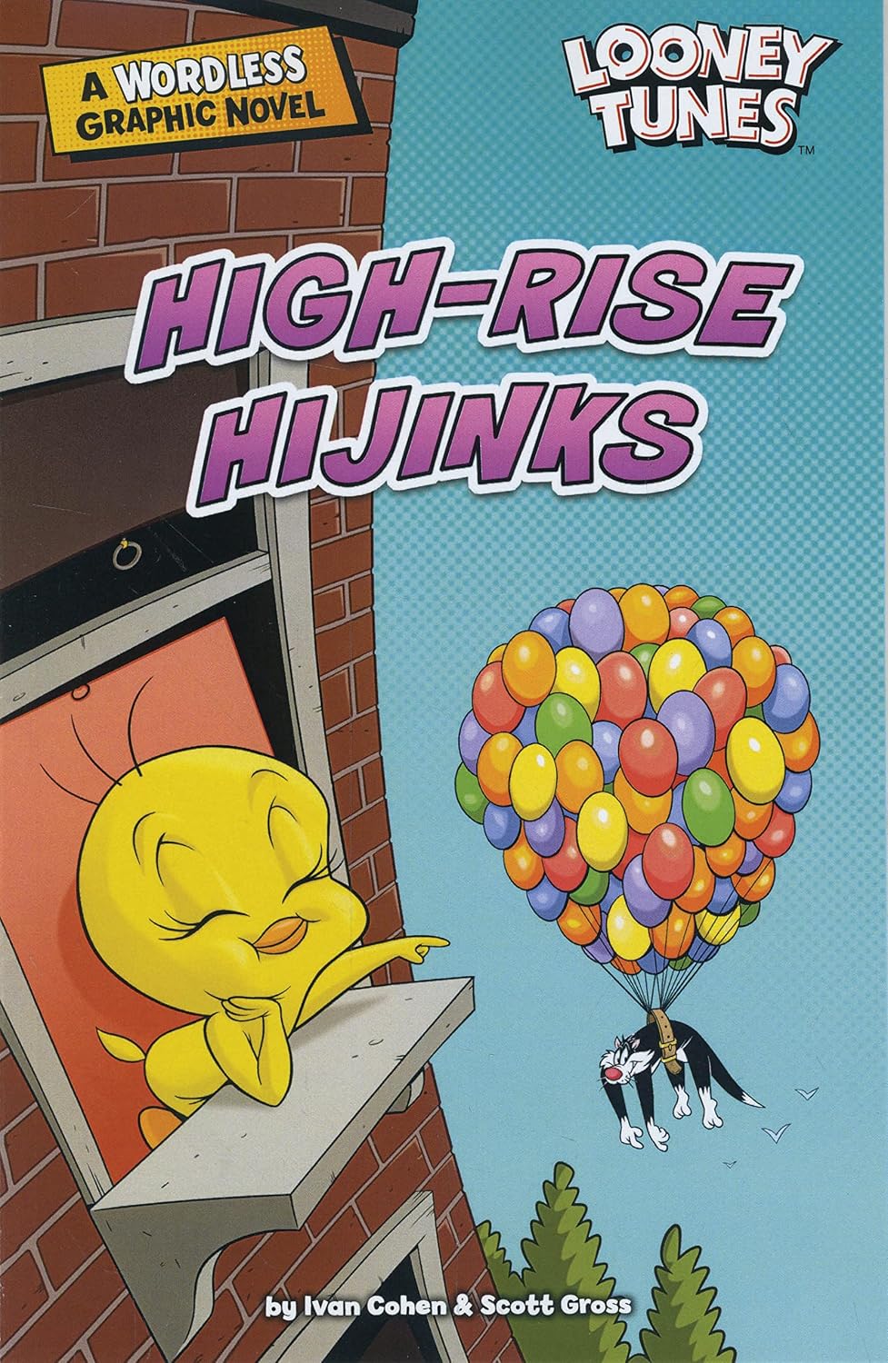 High-rise Hijinks Looney Tunes Wordless Graphic Novels Paperback – July 31, 2021