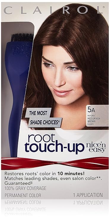 Clairol Nice n Easy Touch, Up, 5A, Medium Ash Brown