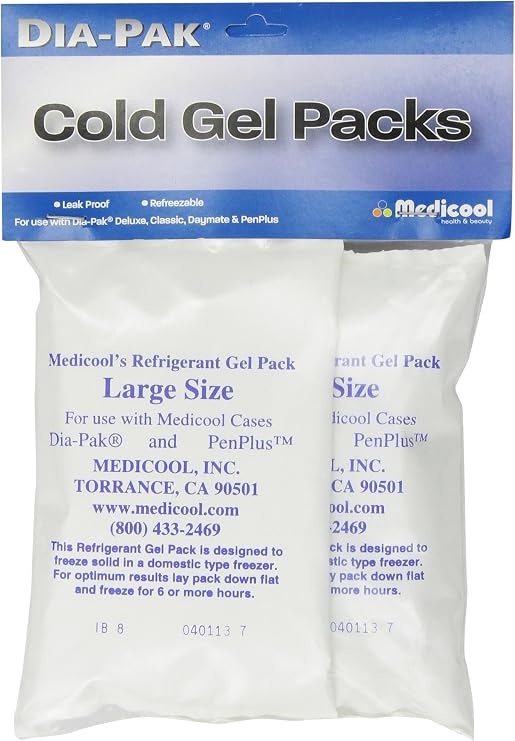 Medicool Dia-Pak Gel Packs, 2 Count