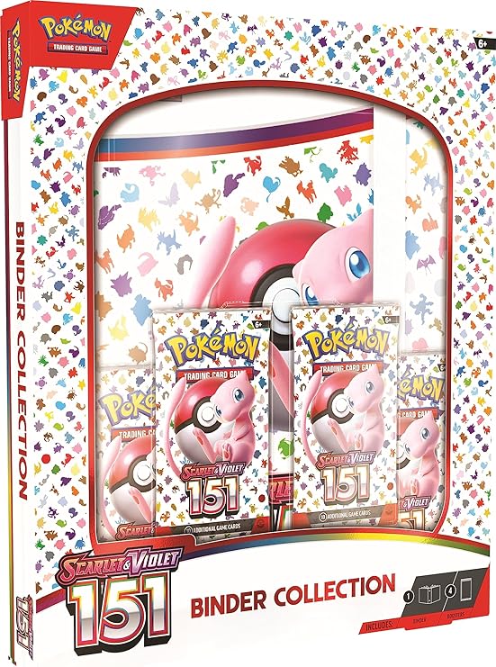Pokemon TCG Scarlet & Violet 3.5 Pokemon 151 Binder Collection
