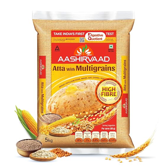 AASHIRVAAD ATTA WITH MULTIGRAINS 10lb