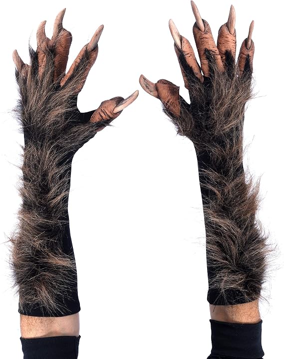Zagone Studios Men's Wolf Gloves (Brown)