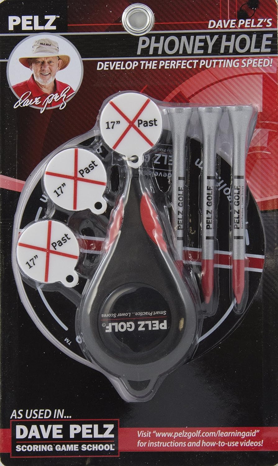 Dave Pelz Golf Phoney Hole Putting Training Aid