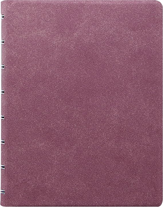 Filofax Refillable Notebook, A5 Size, Architexture Collection, 8.25" x 5.75", Terracotta (B115089U)