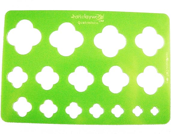 flexiShape Quatrefoils Template
