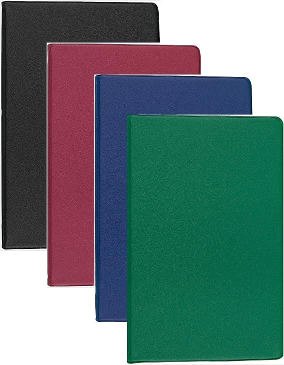 Mead 5" x 3" Memo Book, 6-Ring with Narrow Ruled Paper, Assorted Colors (46000)