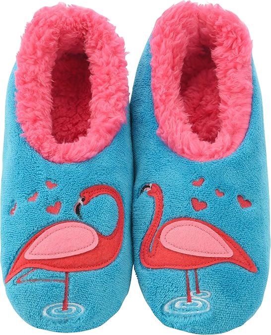 Snoozies Pairable Animal Slipper Socks for Women