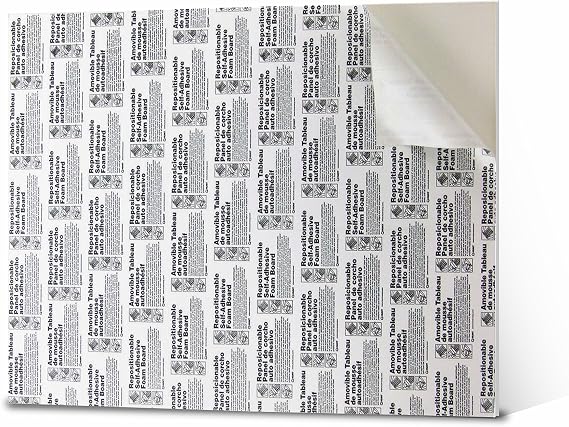 Elmer's Foam Board, Self-Adhesive, White, (Pack of 1)