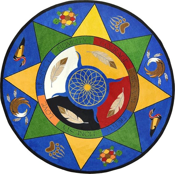 Joy Carpets Spirit of Truth Multi 13'2" Round