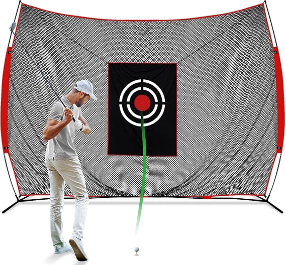 Golf Practice Hitting Net Durable Swing Training Target