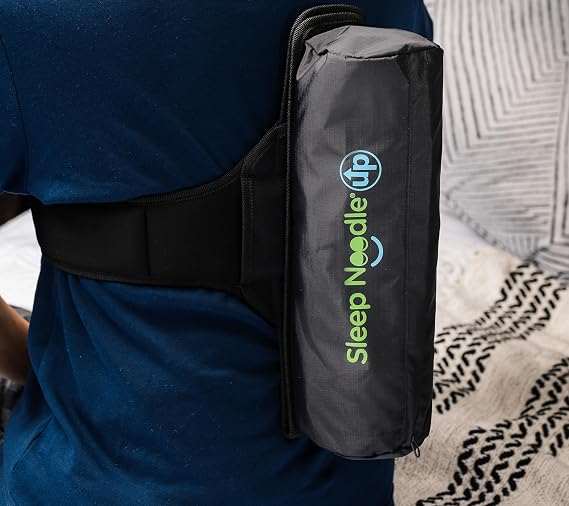 UP Positional Sleep Aid | Natural Anti-Snore Belt Teaches Sleeping on Side | Worn in Vertical or Horizontal Alignment (Standard)