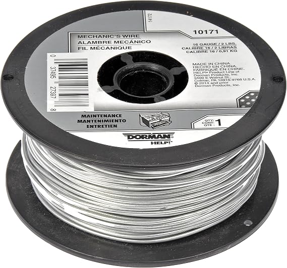 Dorman 10171 Mechanics Wire 16 Gauge 2 Pound Spool Universal Fit