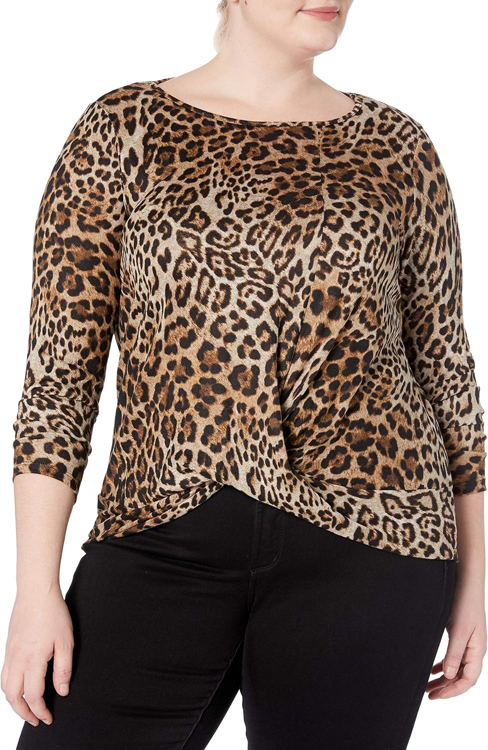 AGB Womens Twist Front Top