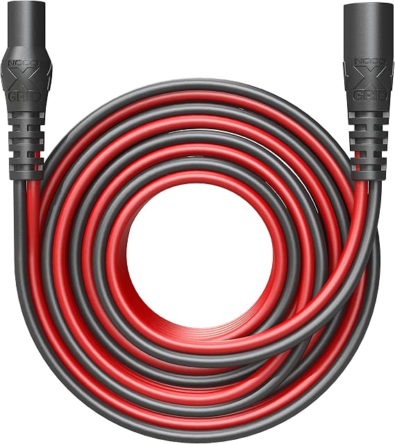 NOCO GC030 25-Foot (7.6m) XGC Extension Cable for GB70/GB150/GB500 Boost UltraSafe Lithium Jump Starters