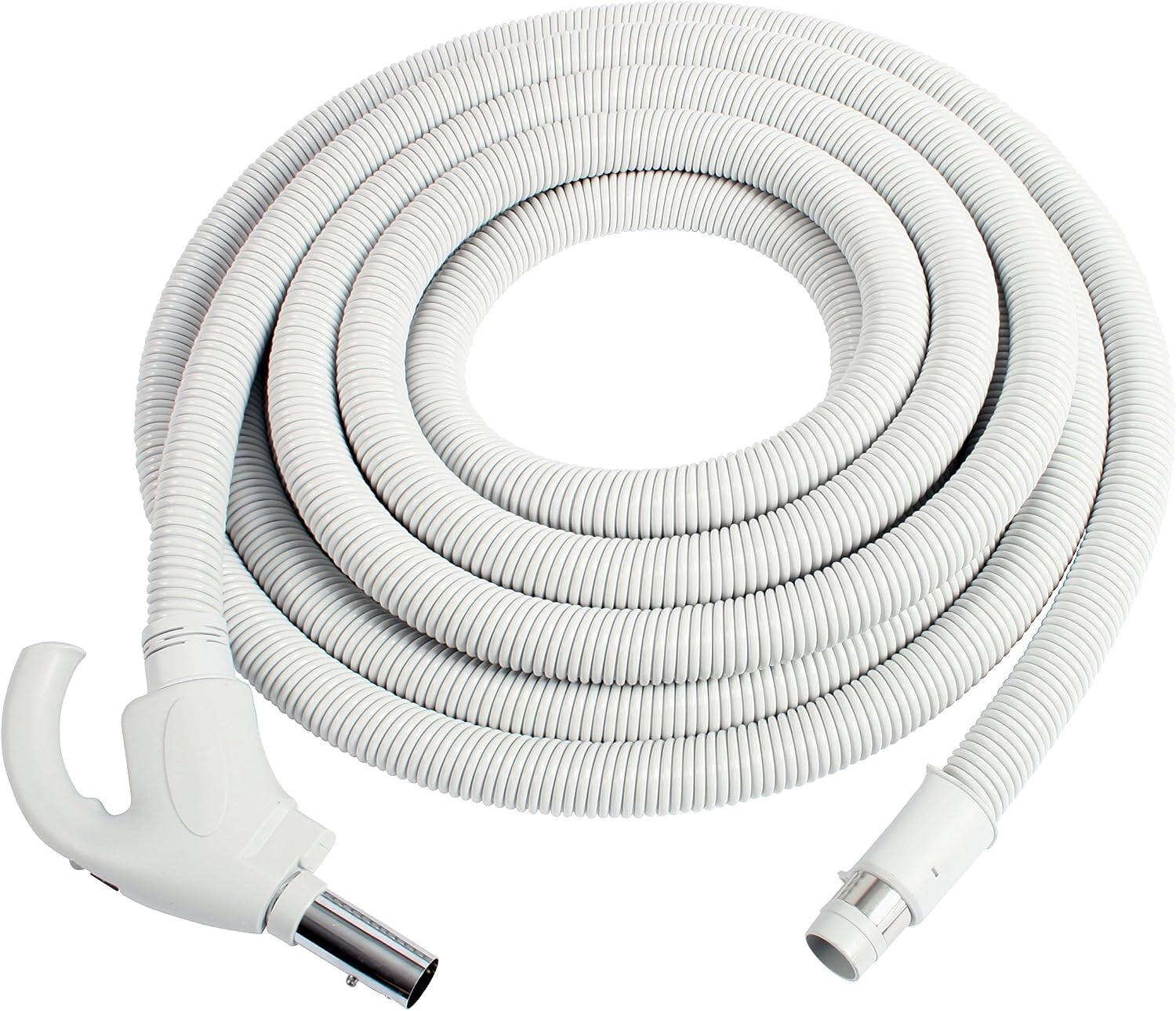 Cen-Tec Systems 90319 30 Ft. Low Voltage Central Vacuum Hose Light Gray
