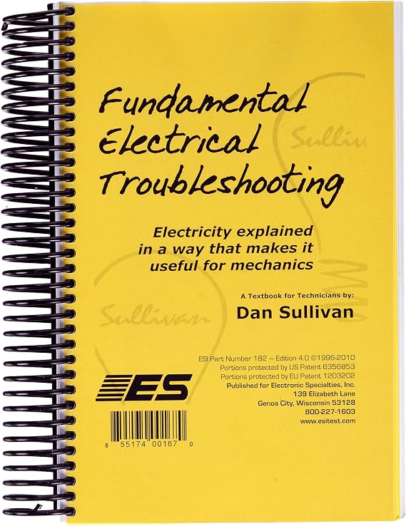 LOADpro Electronic Specialties 182 Fundamental Electrical Troubleshooting Book