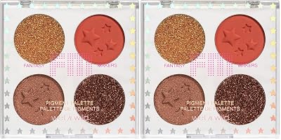 wet n wild Make up Pigment Palette Desert Heat Pack of 2
