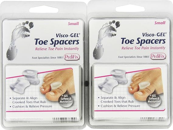 PediFix Visco-Gel Toe Spacers - Small (Pack of 2)
