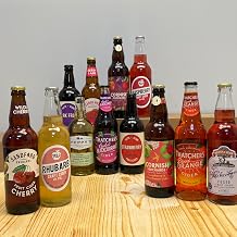 12 Bottle Mixed Fruit Cider Case – British Craft Cider Gift Set | Refreshing Light & Fruity Multipack
