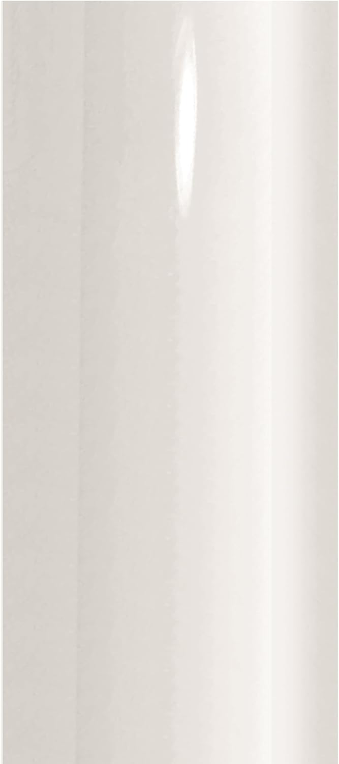 Glossy White Adhesive Foil 61 cm X 6 mt