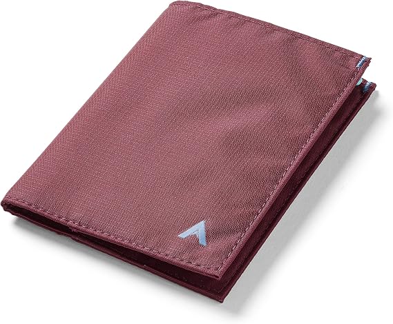 Allett Original Wallet, RFID Blocking Slim (Nylon, Mulberry)