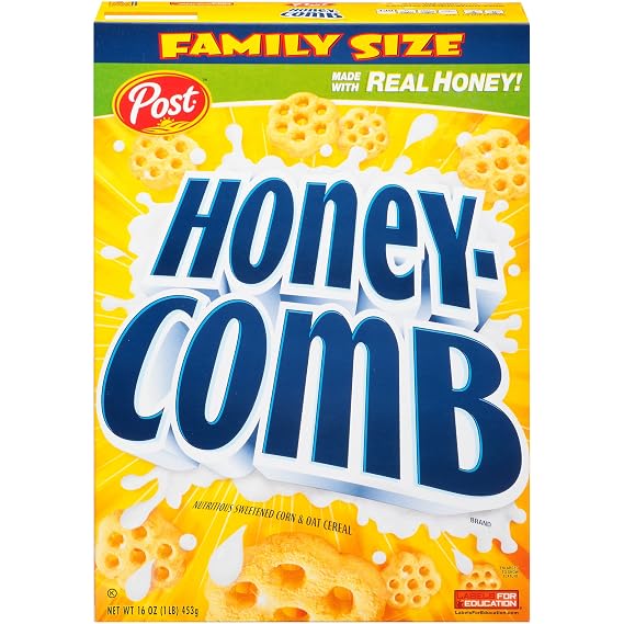 Post Honey-Comb Cereal 16 oz. Box