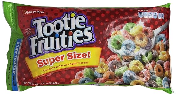 Mom Brand Tootie Fruities, 30 Oz