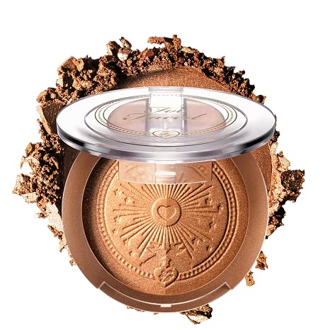Too Faced Sun Bunny Blushing Bronzer | Dual-Shade Sheer, Luminous Bronzer Blush with Pink Undertones to Mimic Natural Flush