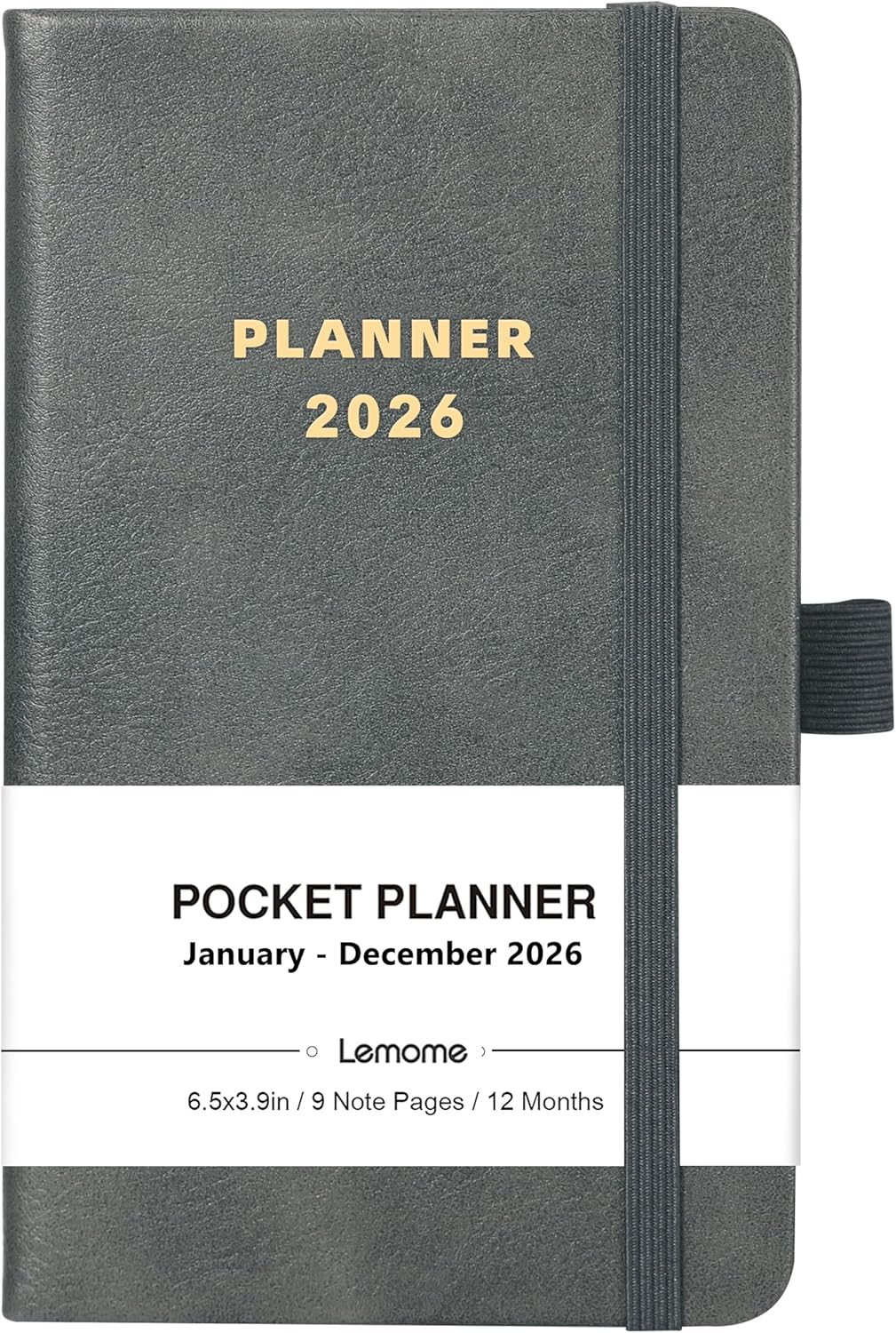 2026 Pocket Calendar - 2026 Pocket Calendar for Purse, Jan. 2026 to Dec. 2026, 6.4 x 3.9 2026 Planner Weekly and Monthly, 2026 Planners with Elegant Leather