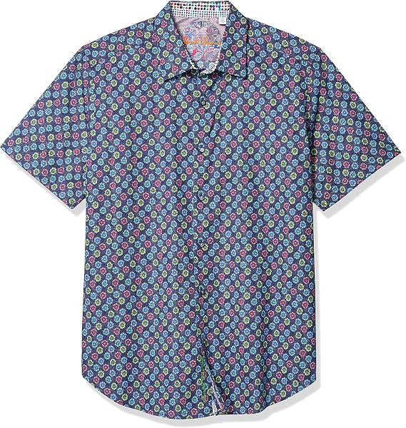 Robert Graham Mens Gearbox S/S Woven Shirt